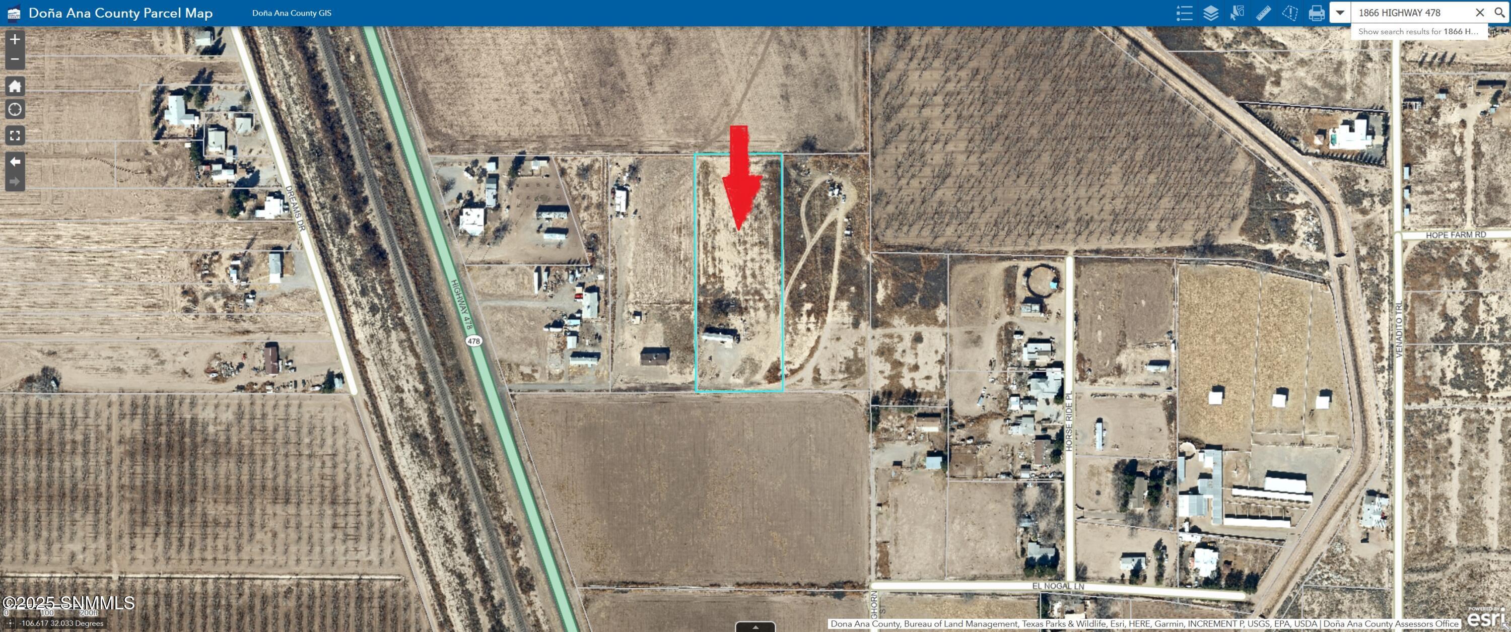 Property Photo:  1866 Highway 478  NM 88021 