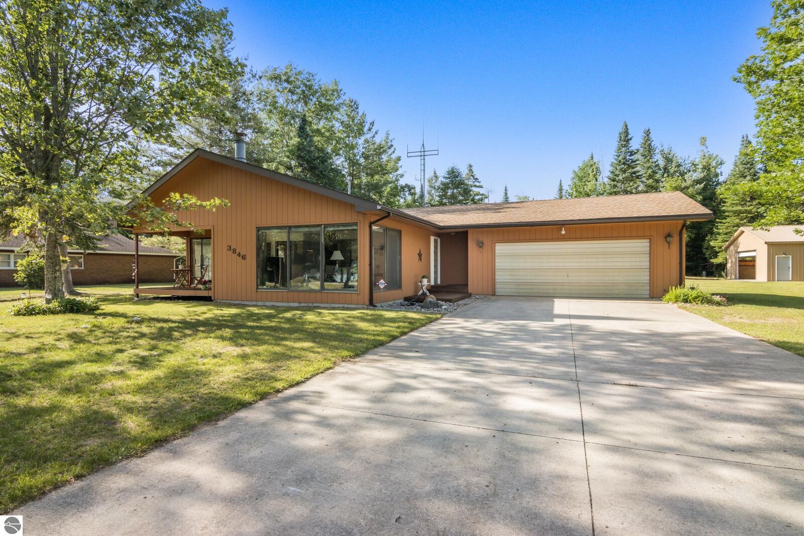 Property Photo: 3846 Lee Point Road MI 49682