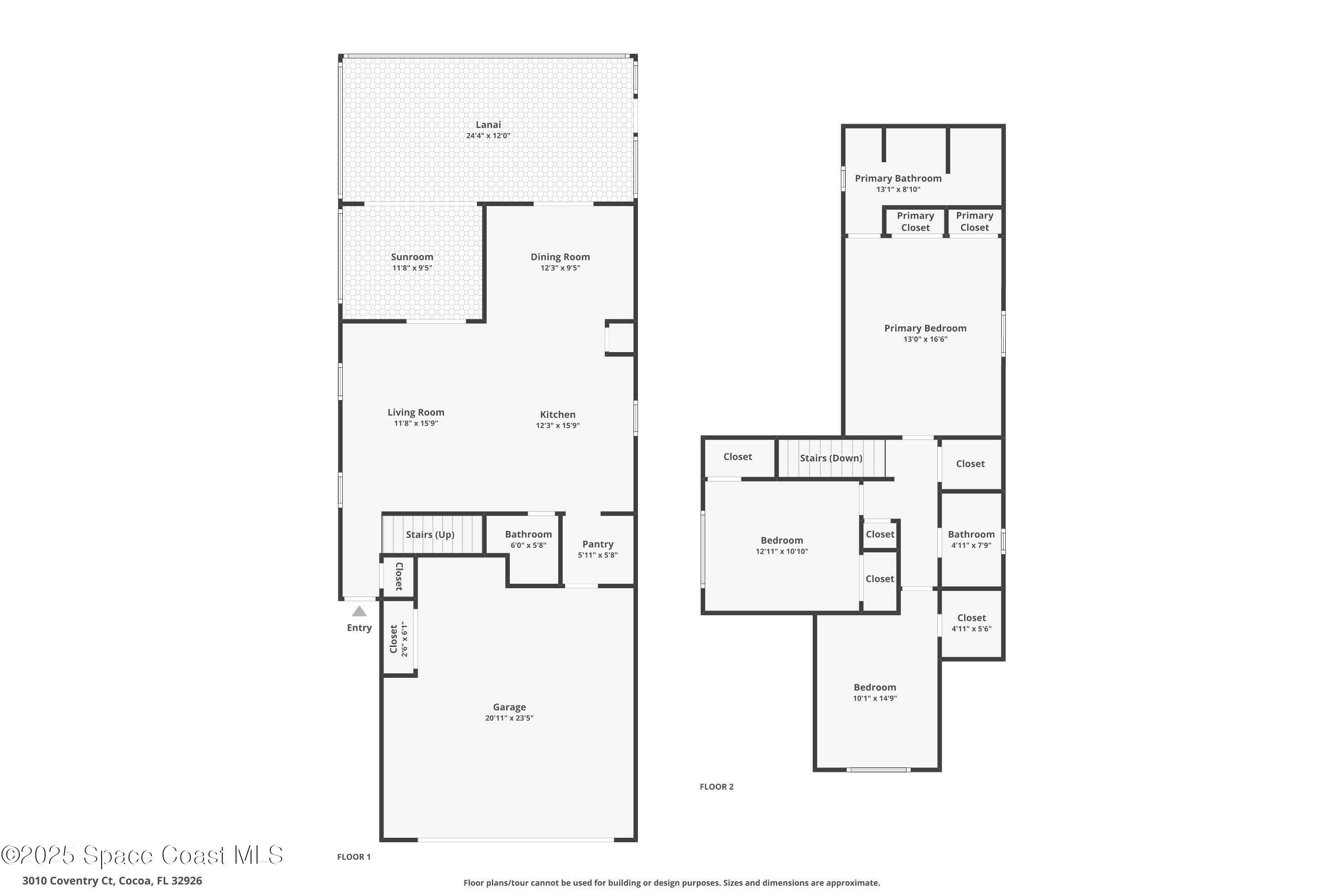 Property Photo: 3010 Coventry Court FL 32926
