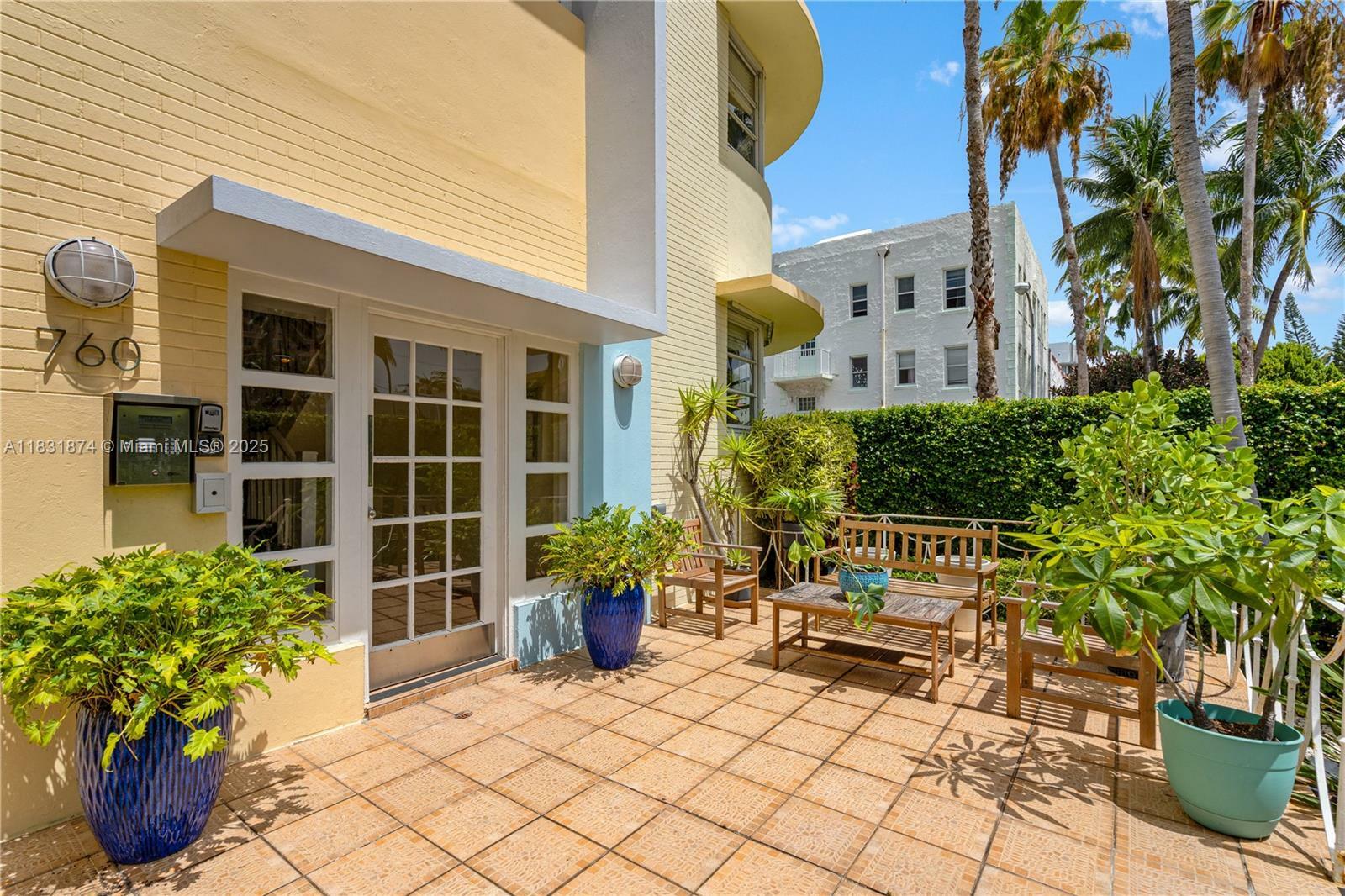 Property Photo: 760 Euclid Ave 201 FL 33139