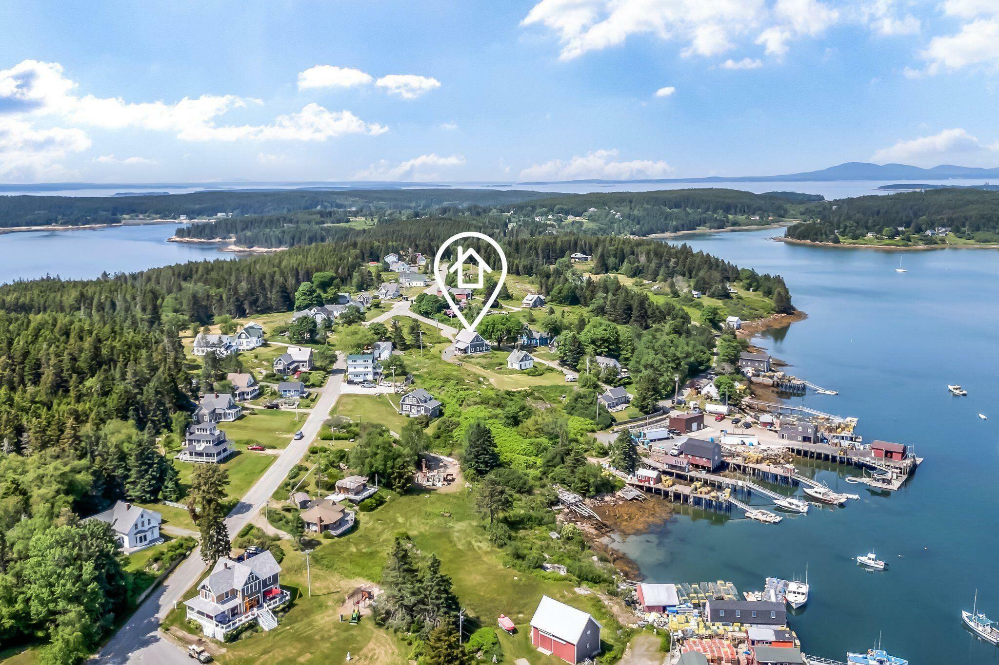 Property Photo: 12 Steamboat Hill Road ME 04685
