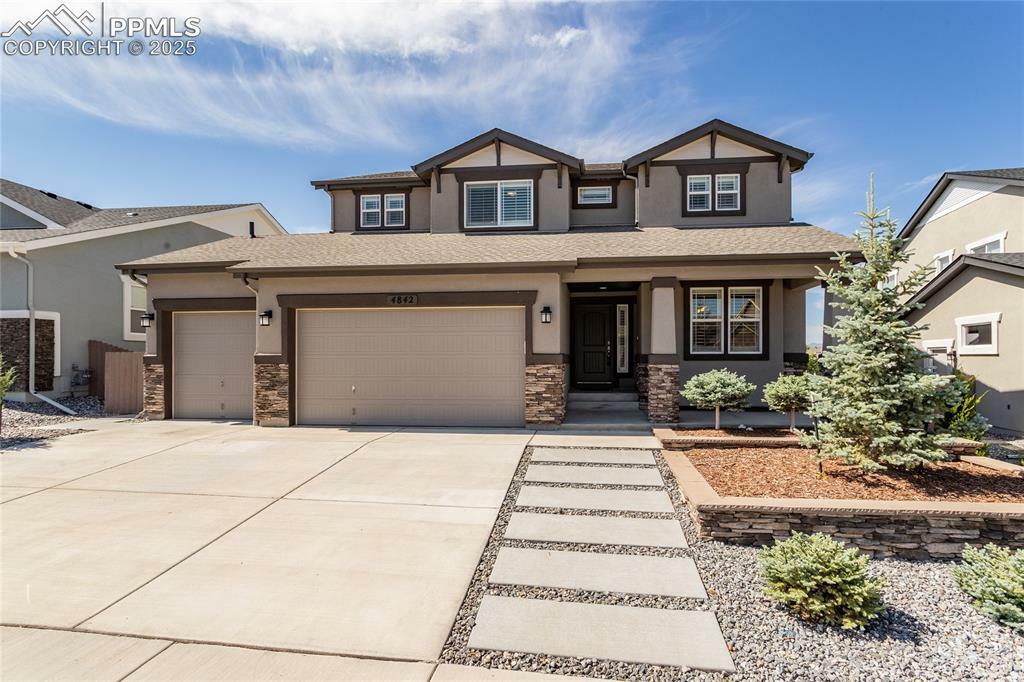 Property Photo: 4842 Horse Gulch Loop CO 80924
