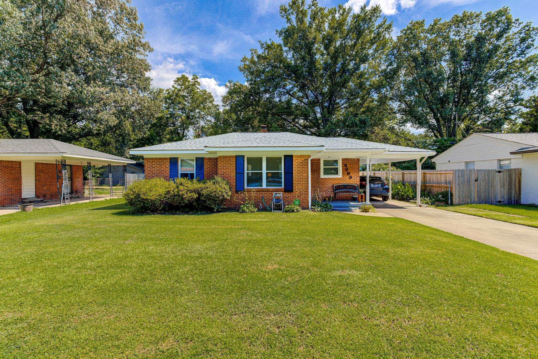Property Photo: 4999 Biscoe Ave TN 38122