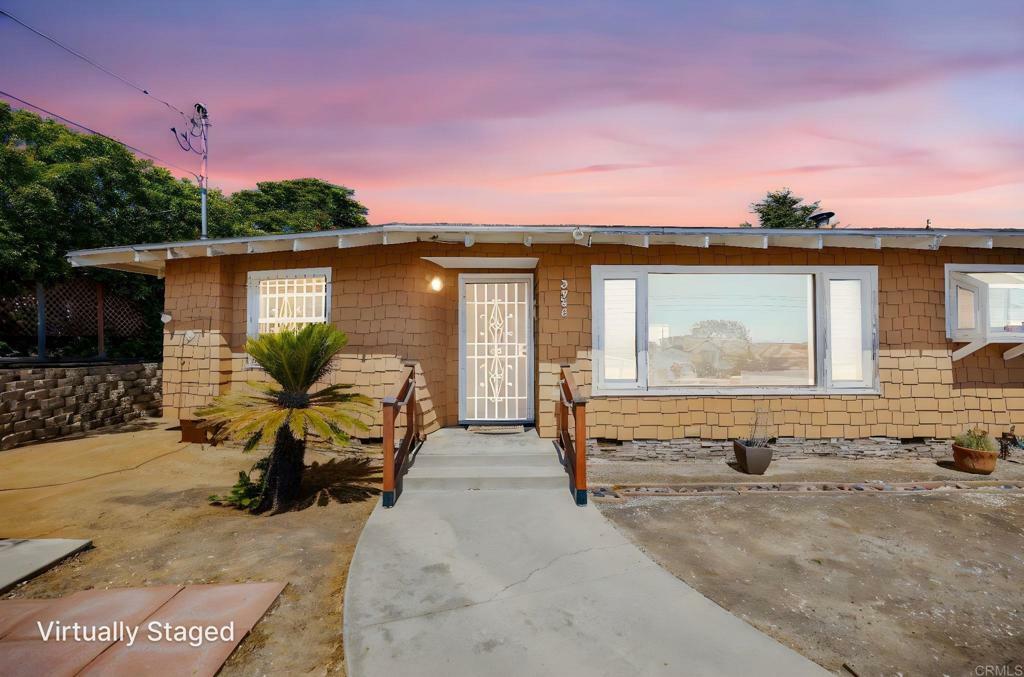 Property Photo: 3958 Skyline Road CA 92008