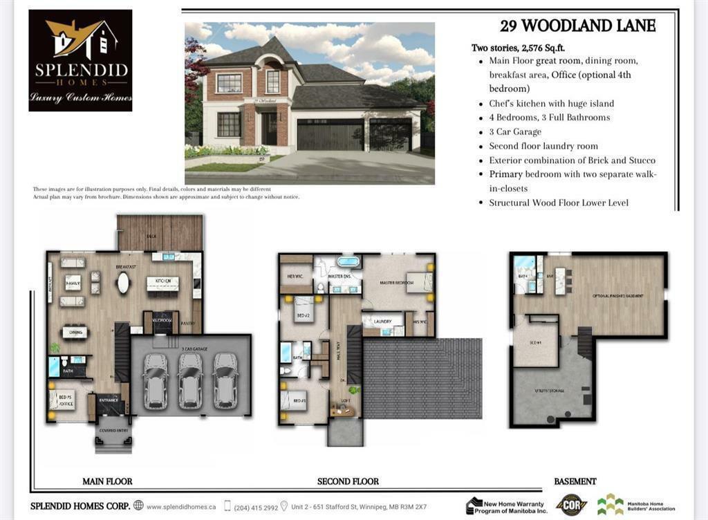 Property Photo: 29 Woodland Lane MB R4H 0G4