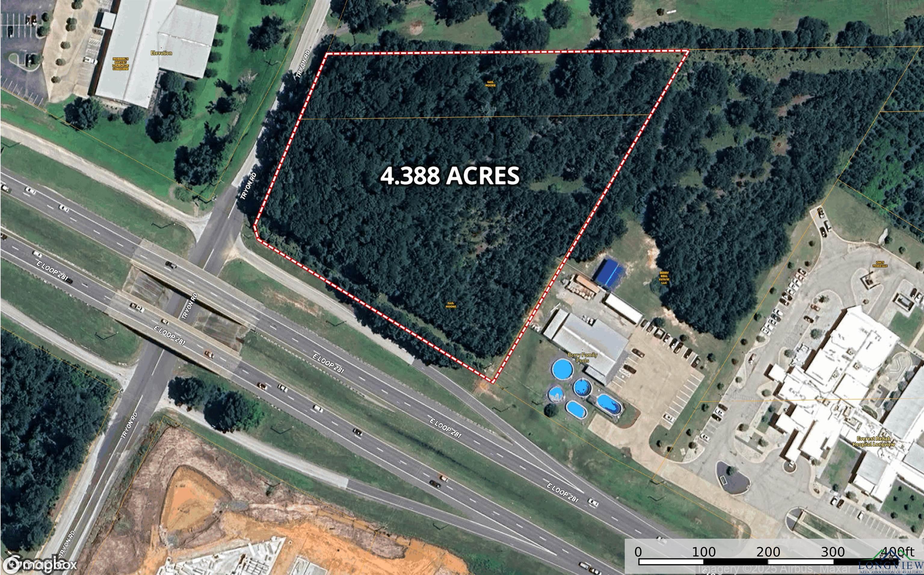 Property Photo:  4.388 Ac Tbd Loop 281 & Tryon  TX 75605 