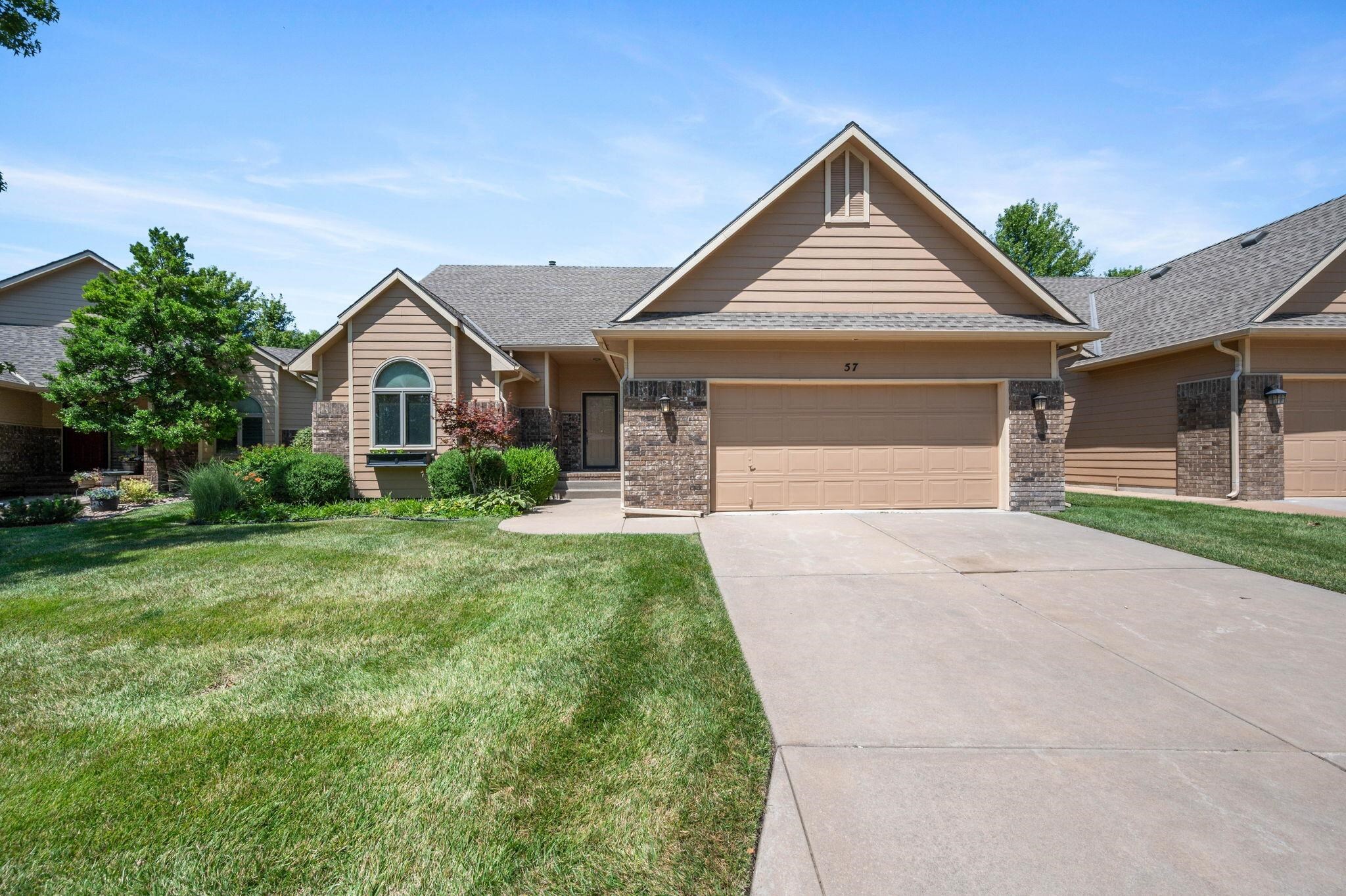 Property Photo: 11725 W Alderny Ct. #57 KS 67212