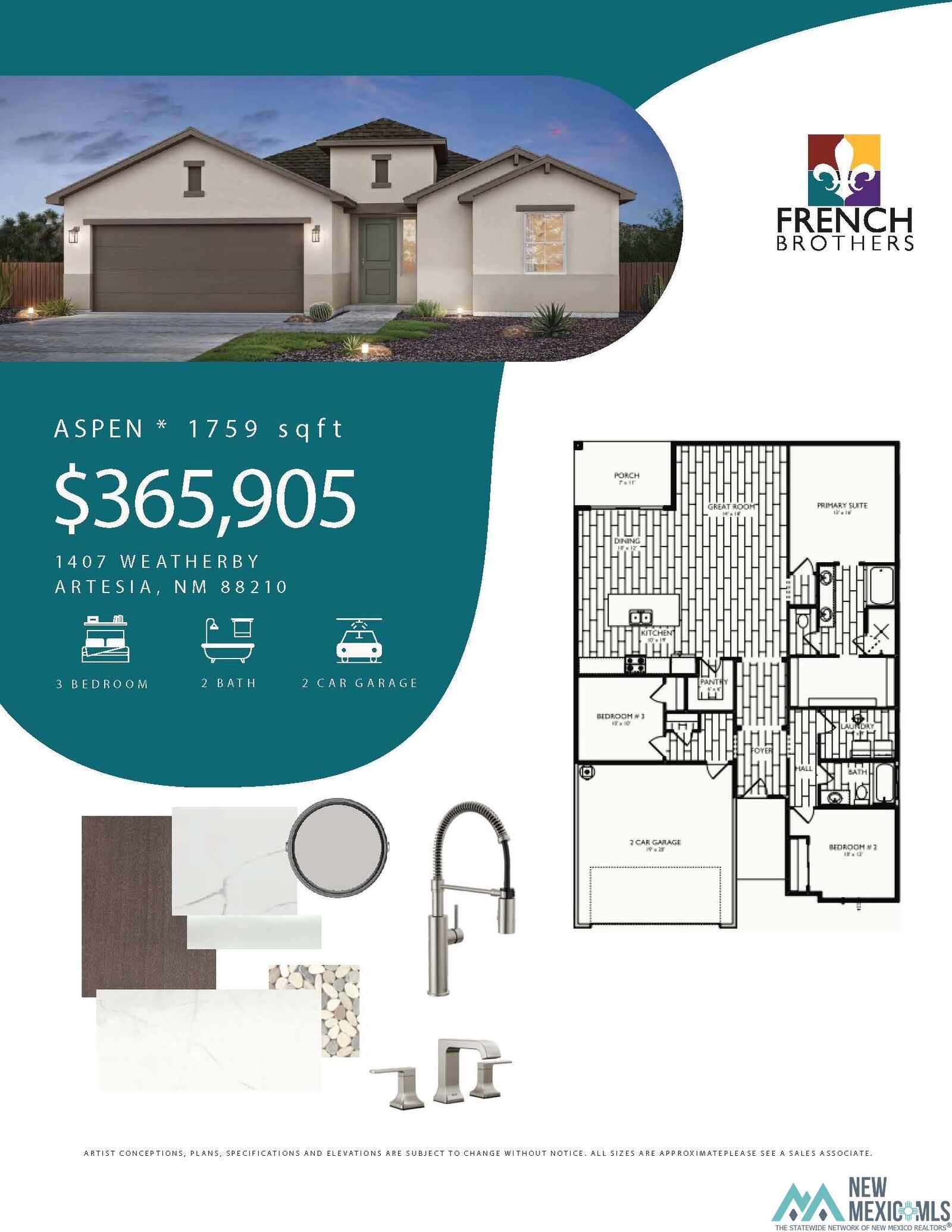 Property Photo:  1407 Weatherby Avenue  NM 88210 