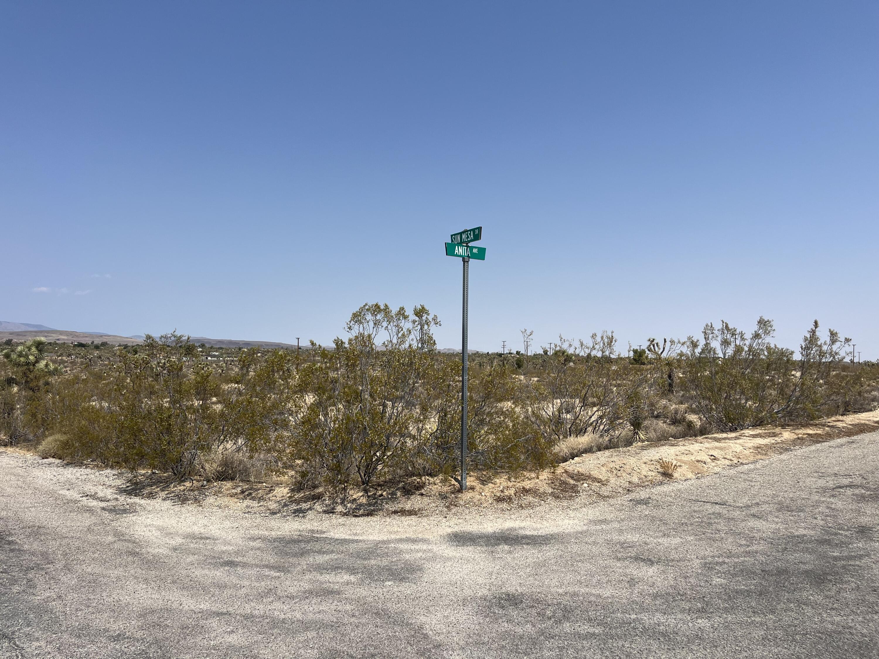 Property Photo: 0 Anita Avenue CA 92284