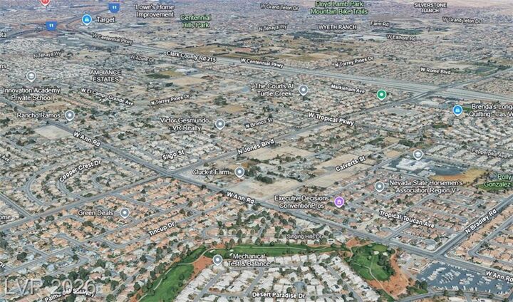 Property Photo: 5620 North Jones Boulevard NV 89130