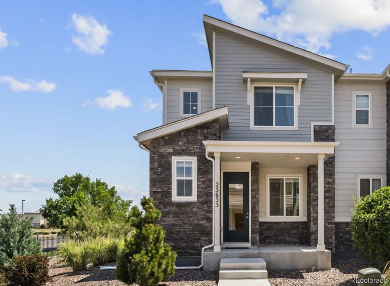 Property Photo: 23633 E 5th Drive CO 80018