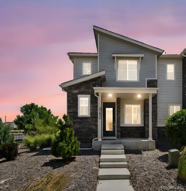 Property Photo: 23633 E 5th Drive CO 80018