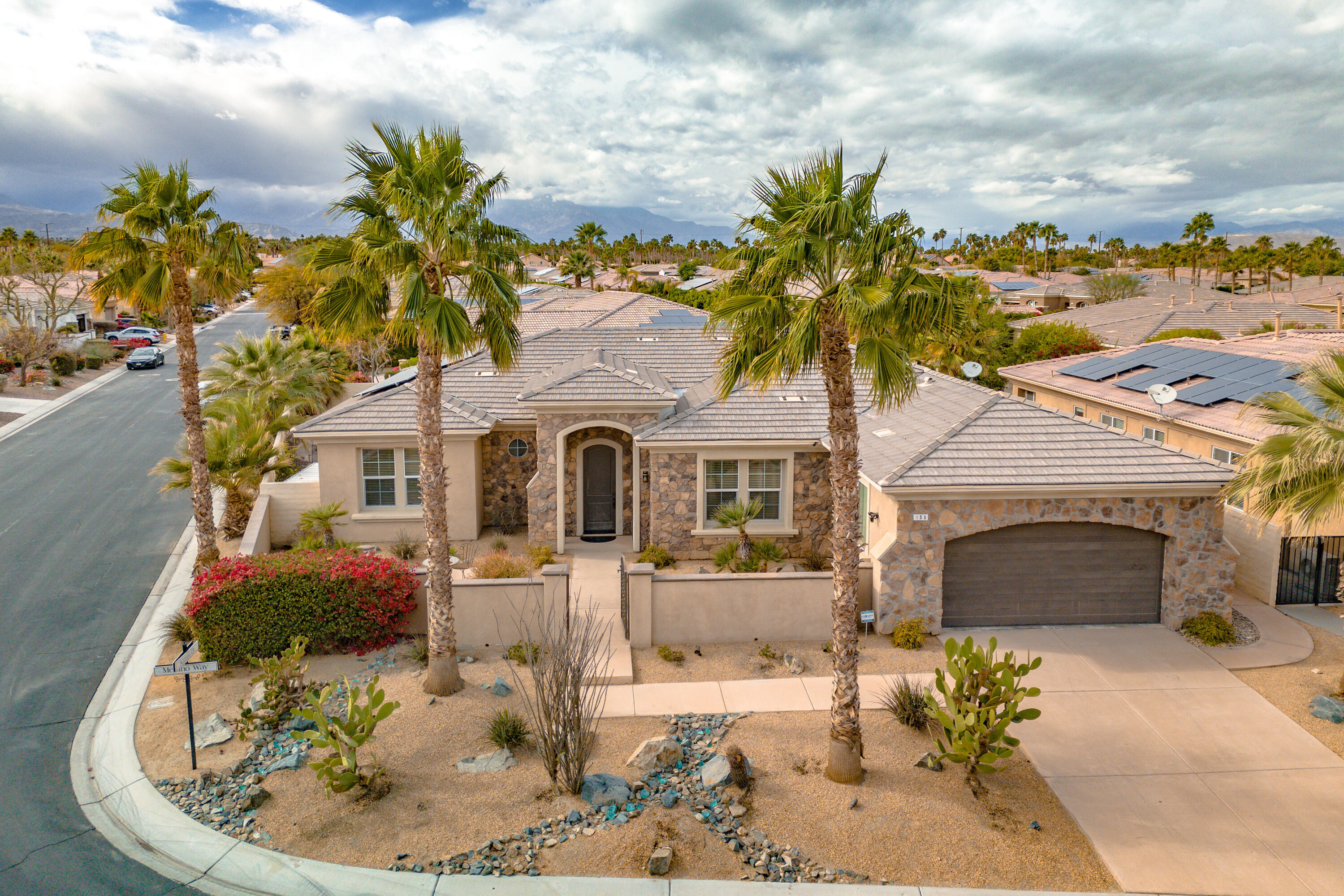Property Photo:  153 Merano Way  CA 92211 