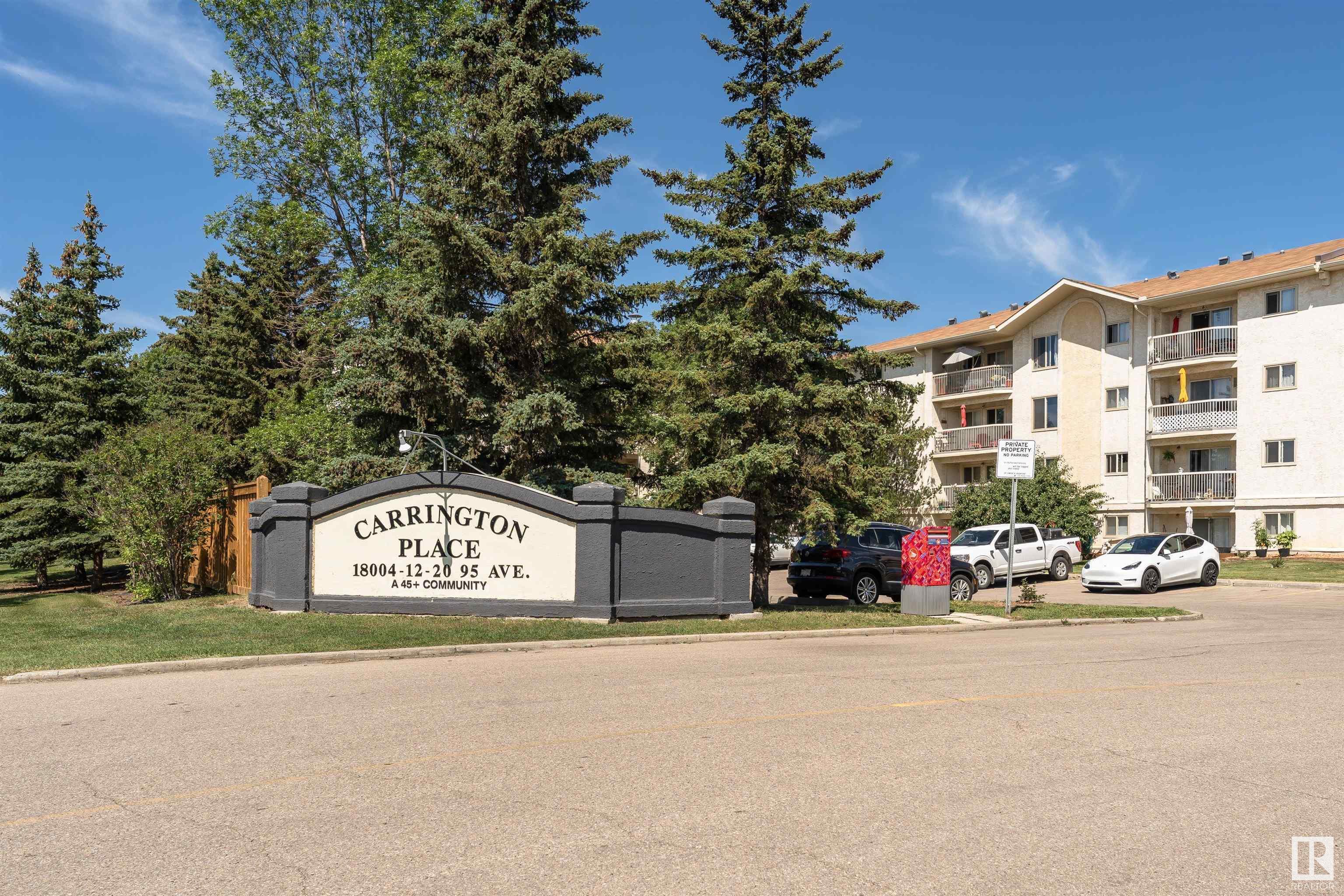 Property Photo: 18020 95 Avenue NW 401 AB T5T 6B2