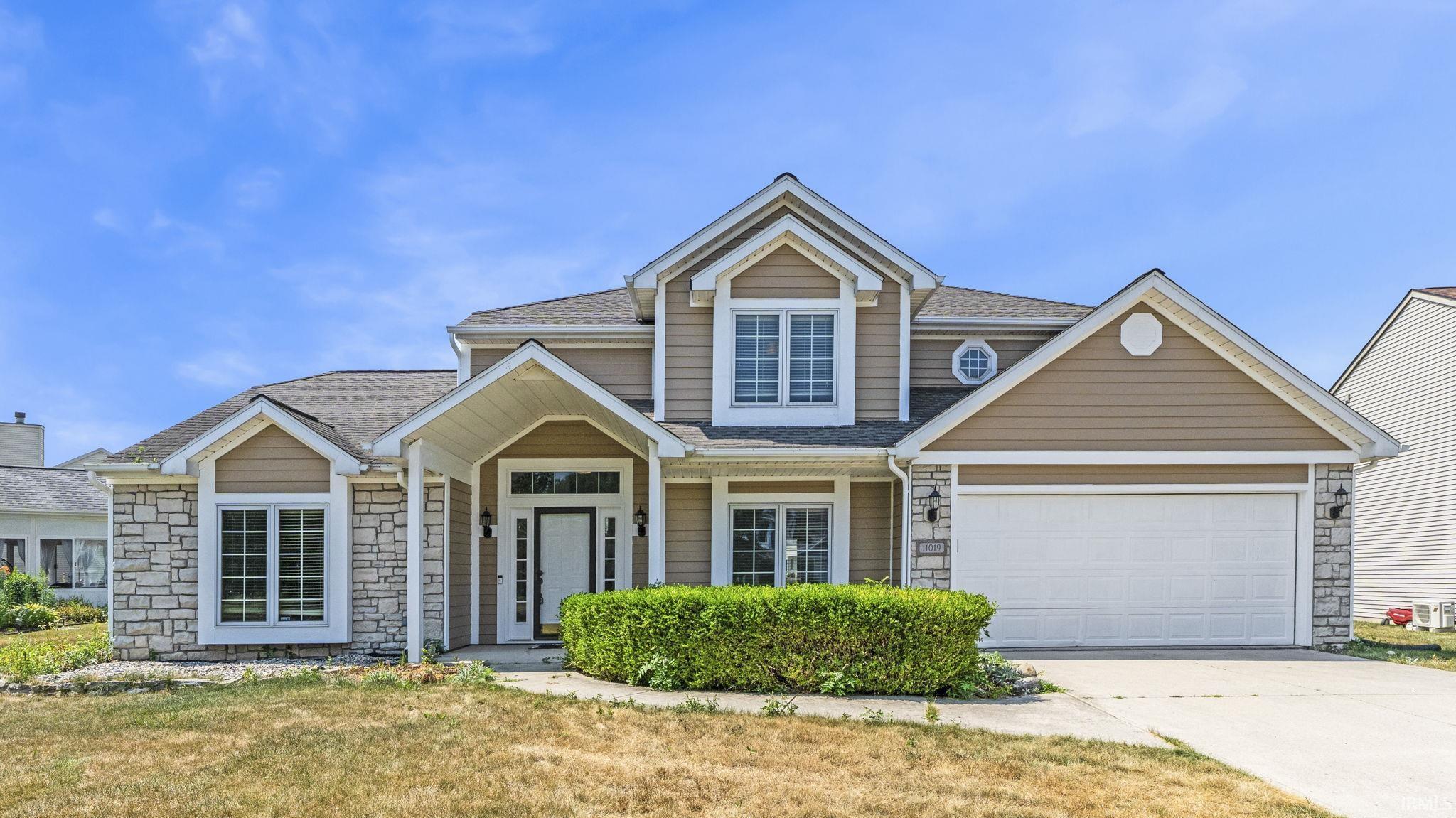 Property Photo: 11019 Millstone Drive IN 46818-8706