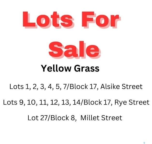 Property Photo:  Lot 13 Rye Street  SK S0G 5J0 