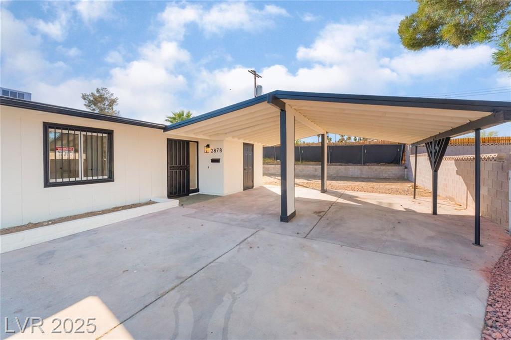 Property Photo:  2878 El Cajon Street  NV 89169 