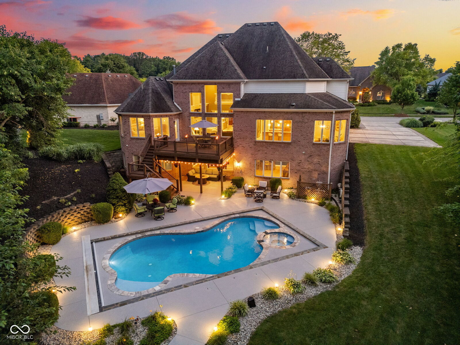 Property Photo: 3429 S Overlook Pass IN 46163