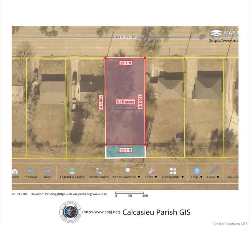 Property Photo: 2244 E Prien Lake Road E LA 70601