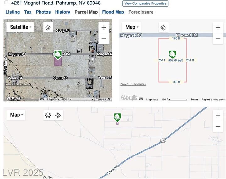 Property Photo: 4261 Magnet Road NV 89048