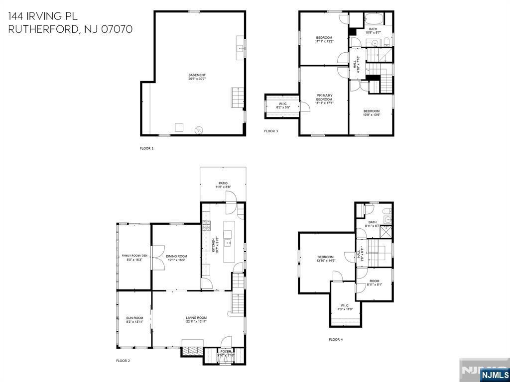 Property Photo: 144 Irving Place NJ 07070