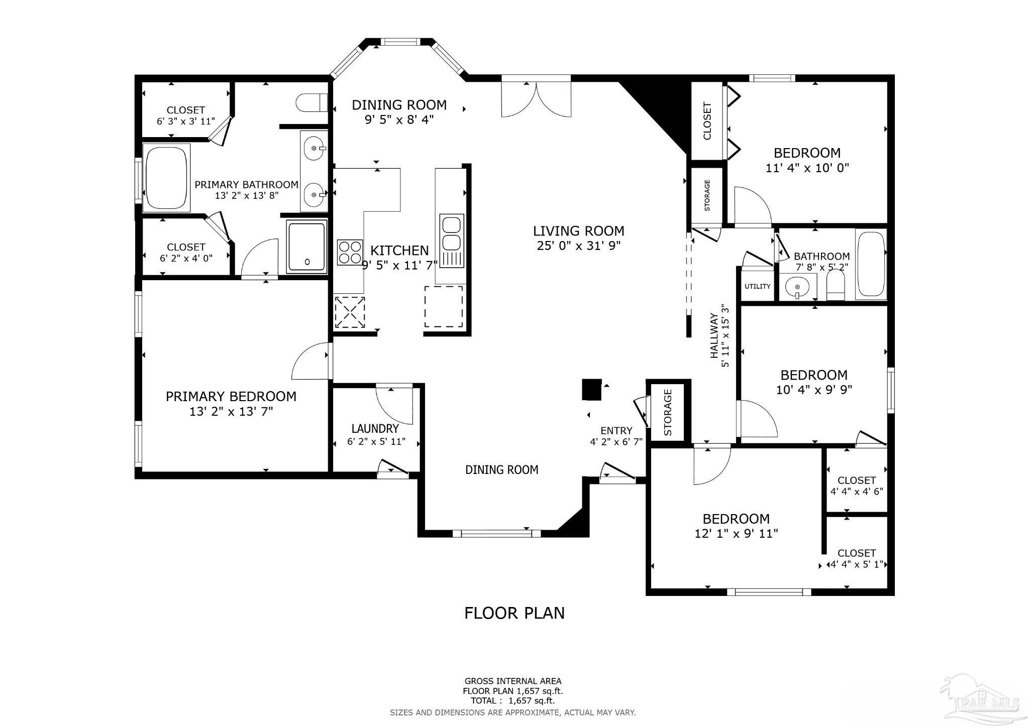 Property Photo:  6269 Hunters Ridge Dr  FL 32570 