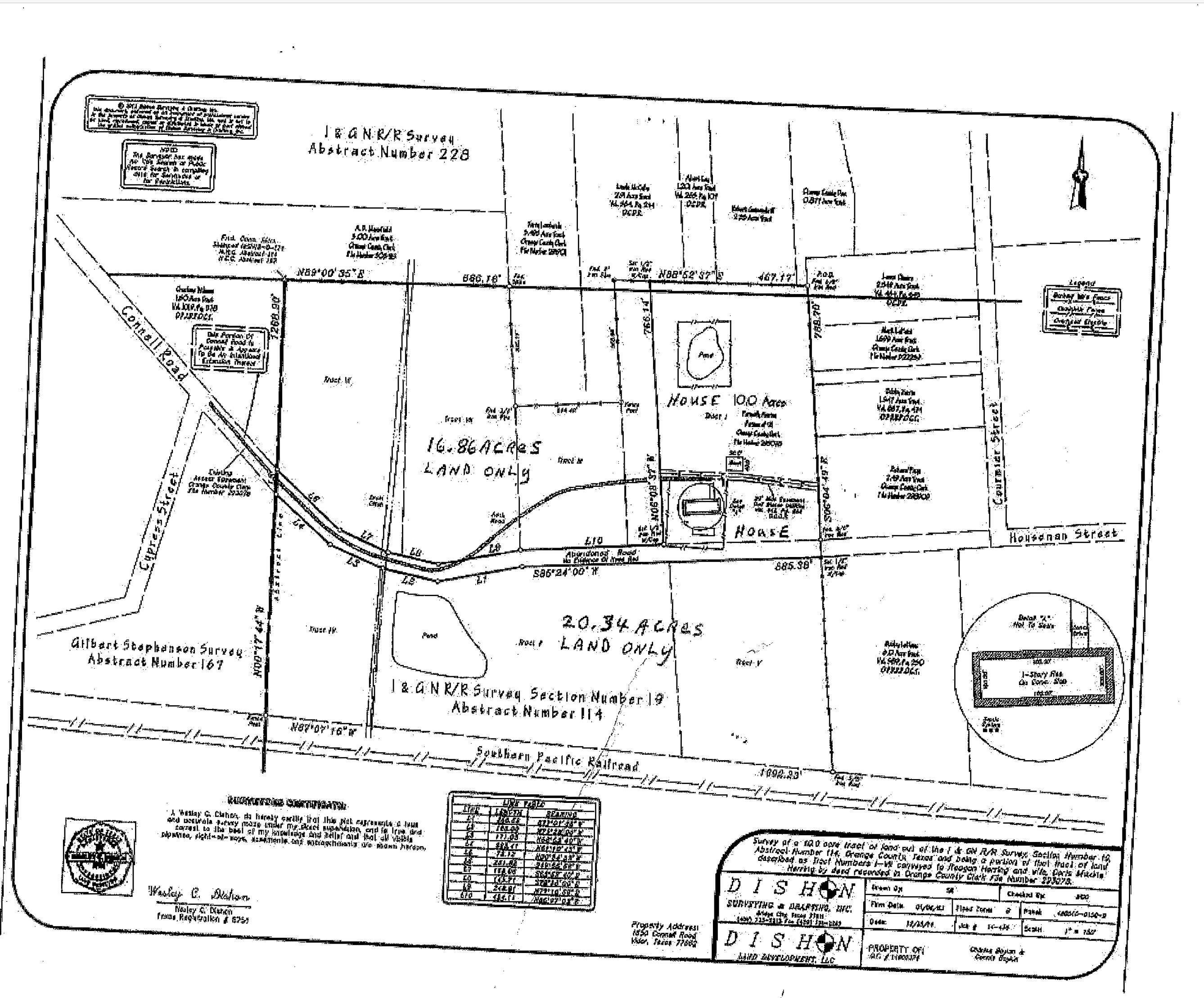 Property Photo: 1650- Connell Rd. TX 77662