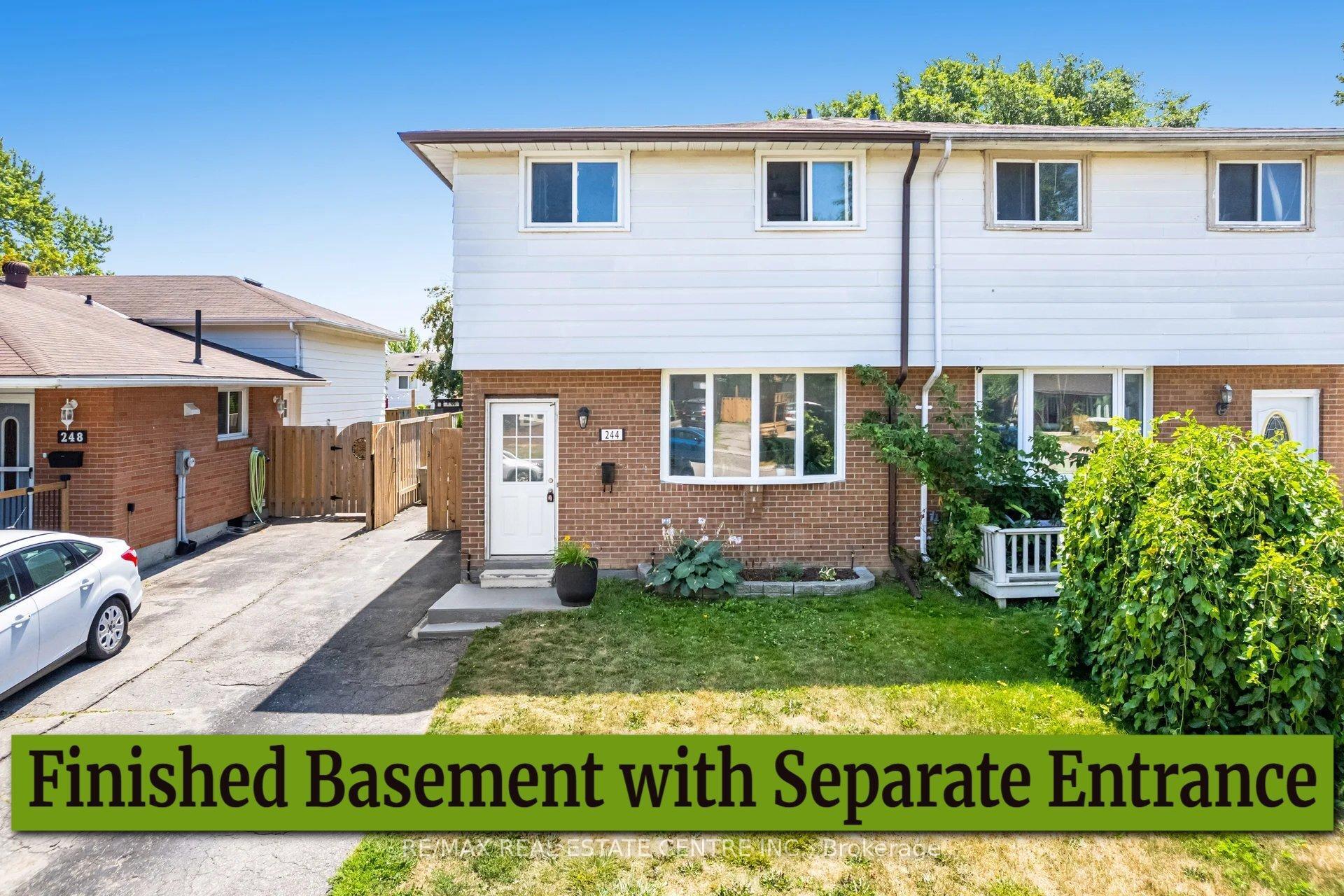 Property Photo: 244 Kinmount Crescent ON L1J 3T7