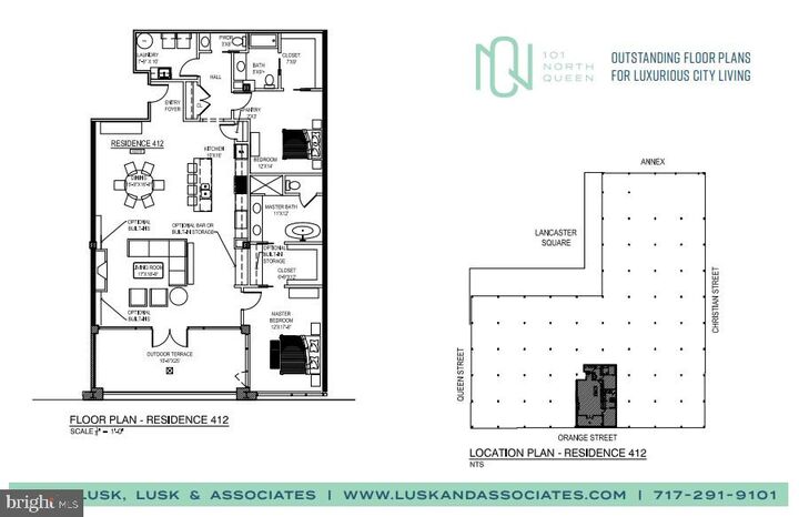Property Photo: 101 N Queen Street 412 PA 17603