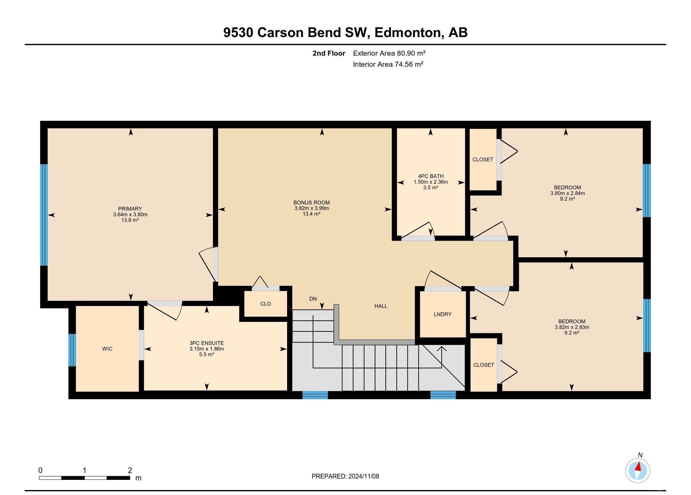 Property Photo: 9530 Carson Bend Bend SW AB T6W 5G7