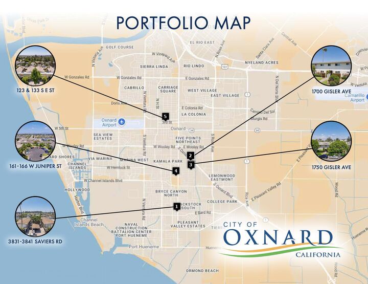 Property Photo:  5 Property Portfolio - 120 Units  CA 93033 
