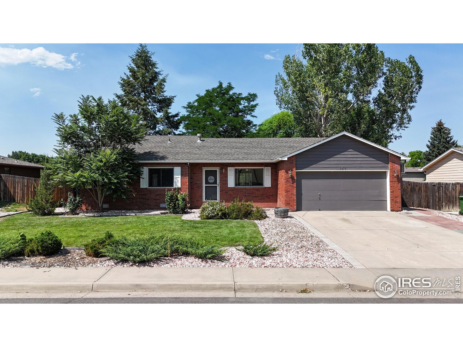 Property Photo: 653 W 38th St CO 80538