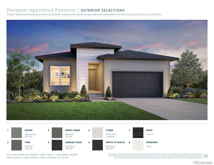 Property Photo:  6340 Verve Lane  CO 80134 