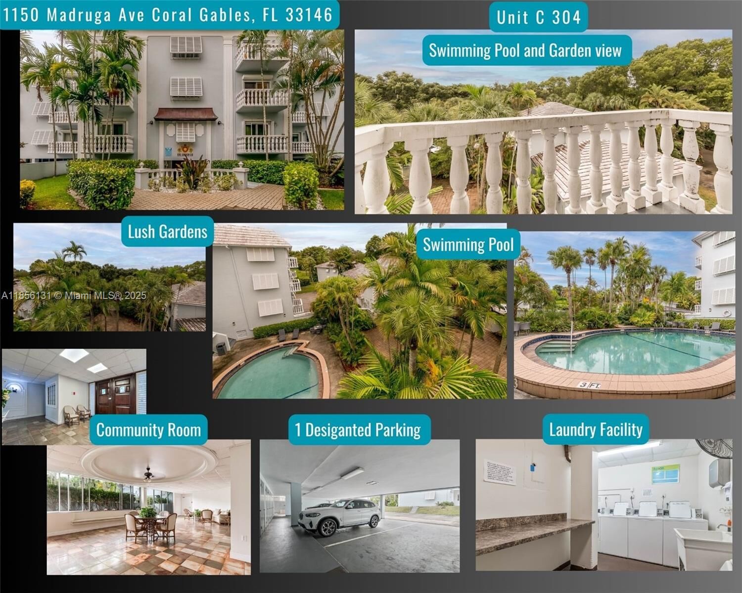 Property Photo: 1150 Madruga Ave C304 FL 33146