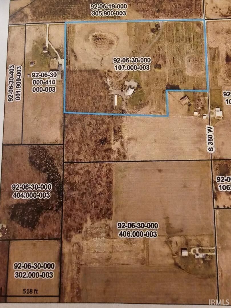 Property Photo: Tbd S 300 W Road IN 46725