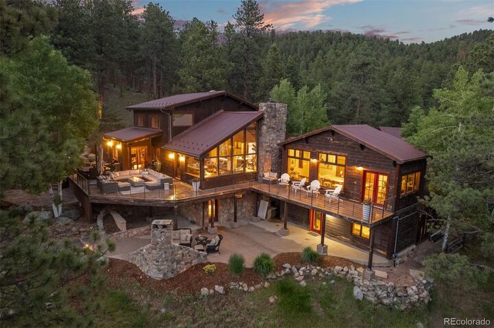Property Photo:  32803 Upper Bear Creek Road  CO 80439 