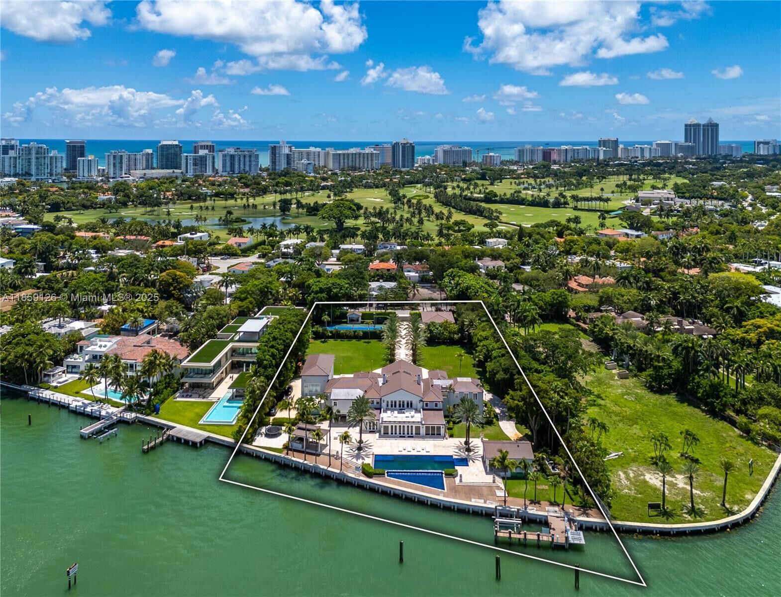 Property Photo: 5940 N Bay Rd FL 33140