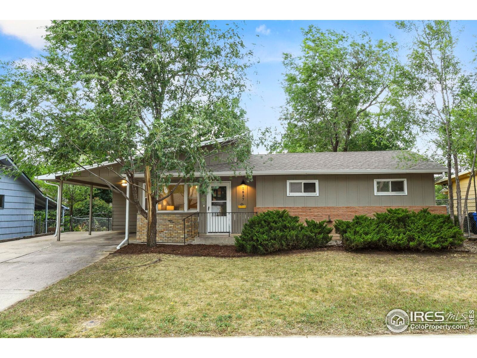 Property Photo:  1837 Broadview Pl  CO 80521 