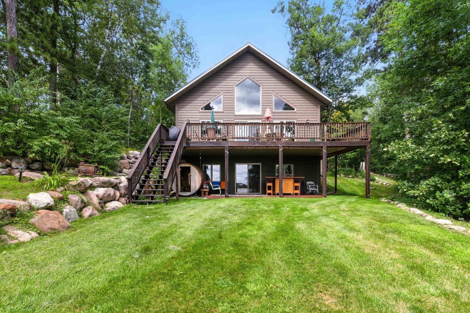 Property Photo:  1898 Hay Lake Drive NW  MN 56474 