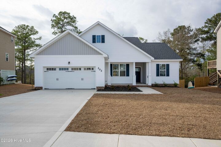 Property Photo:  202 Broadleaf Drive  NC 28546 