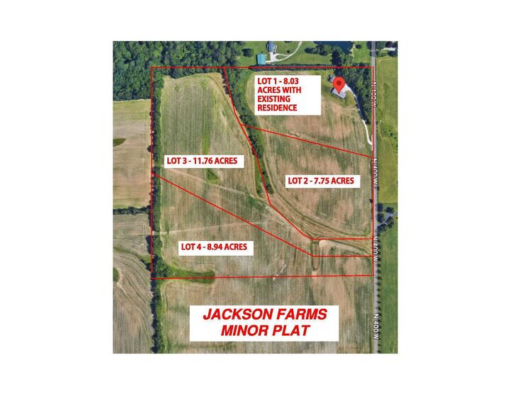 Property Photo: Lot 3 1630 N 400 W IN 46106