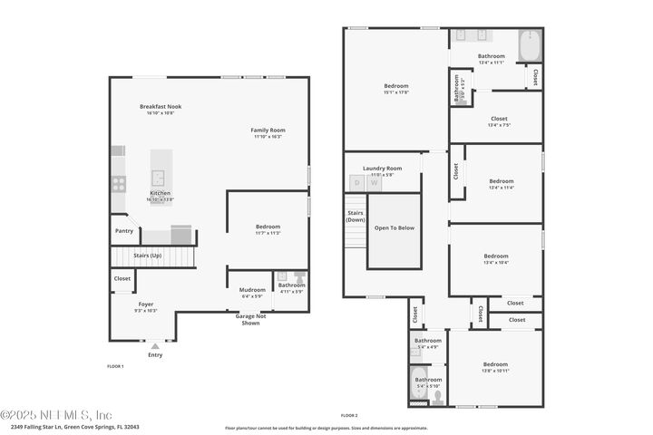 Property Photo: 2349 Falling Star Lane FL 32043