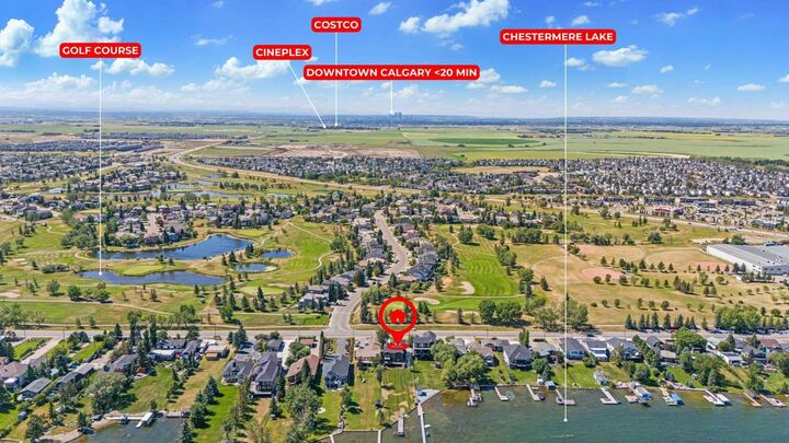 Photo de la propriété: 340 West Chestermere Drive AB T1X 1B2