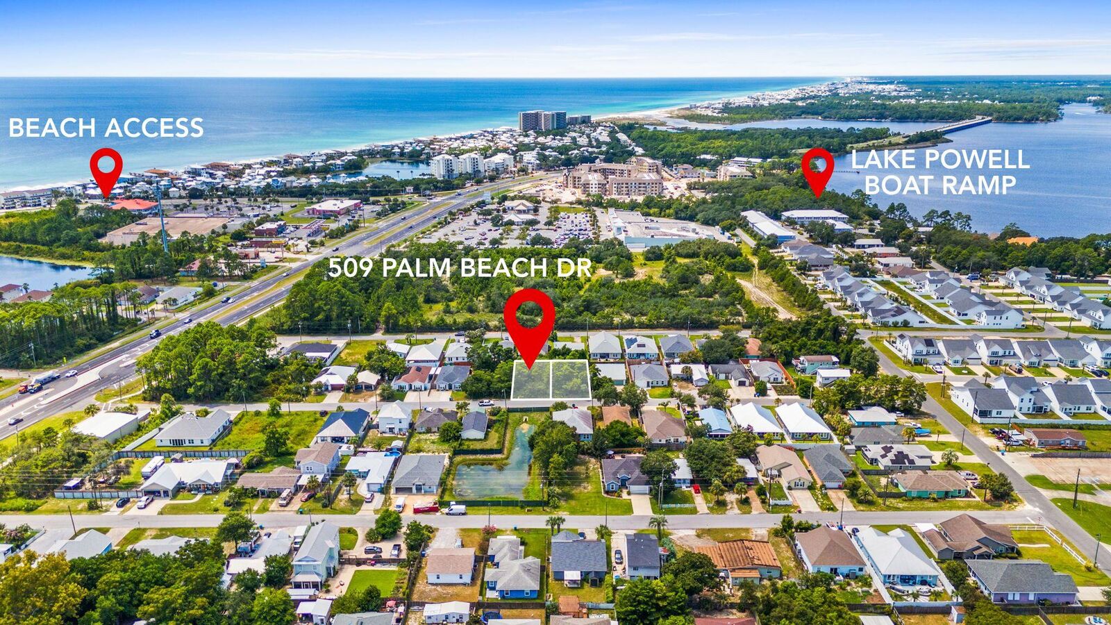 Property Photo:  509 Palm Beach Drive  FL 32413 