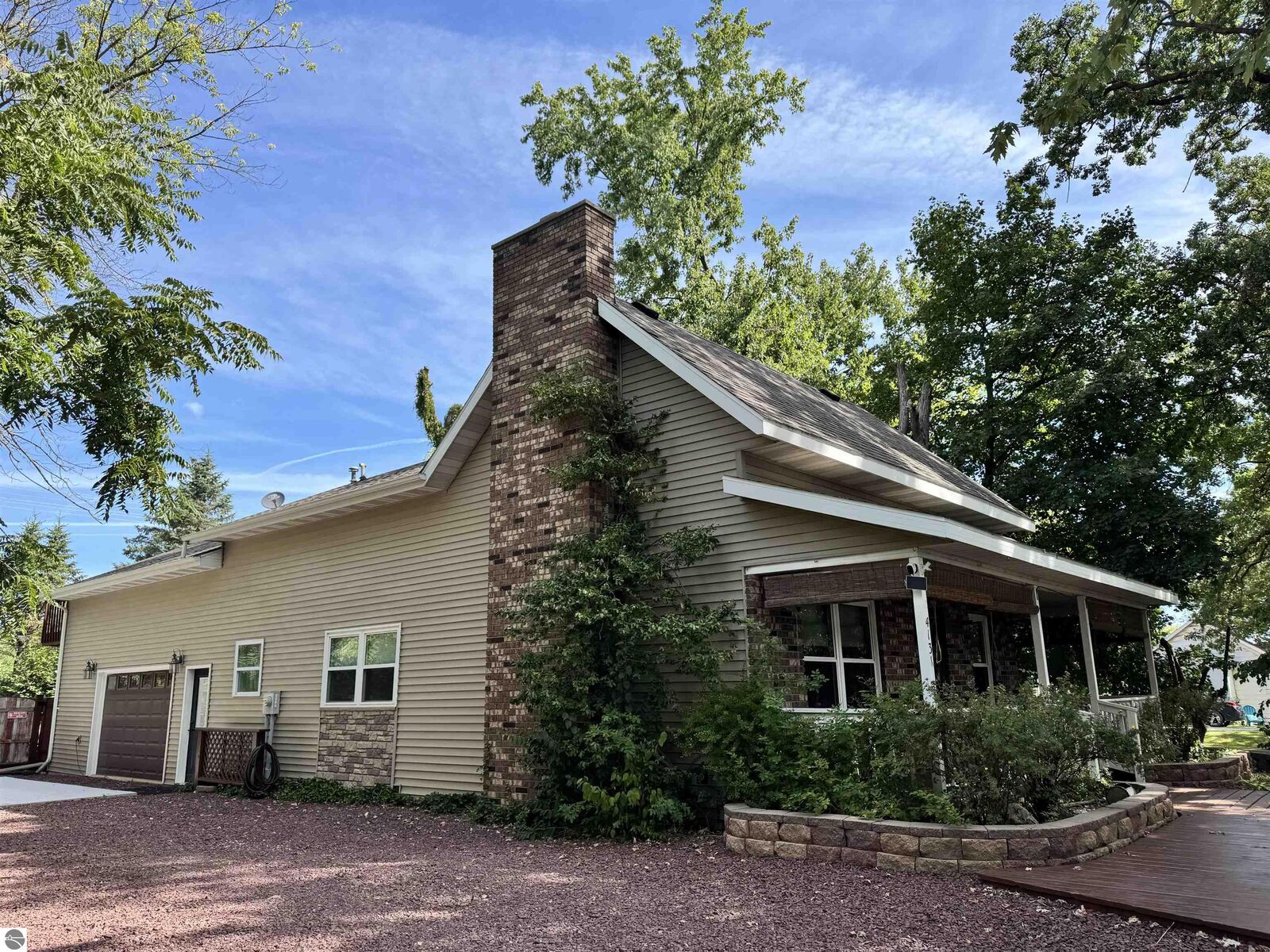 Property Photo:  4131 E Rosebush Road  MI 48878 