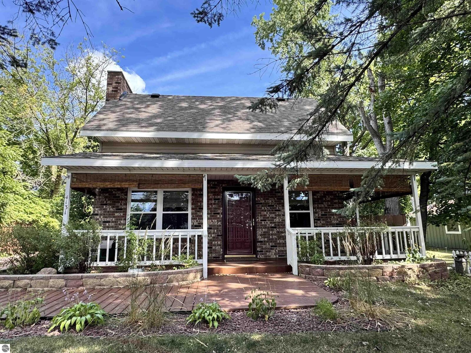Property Photo:  4131 E Rosebush Road  MI 48878 