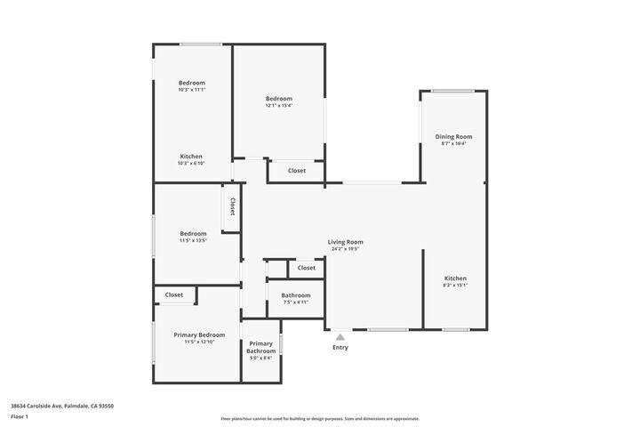 Property Photo:  38634 Carolside Avenue  CA 93550 