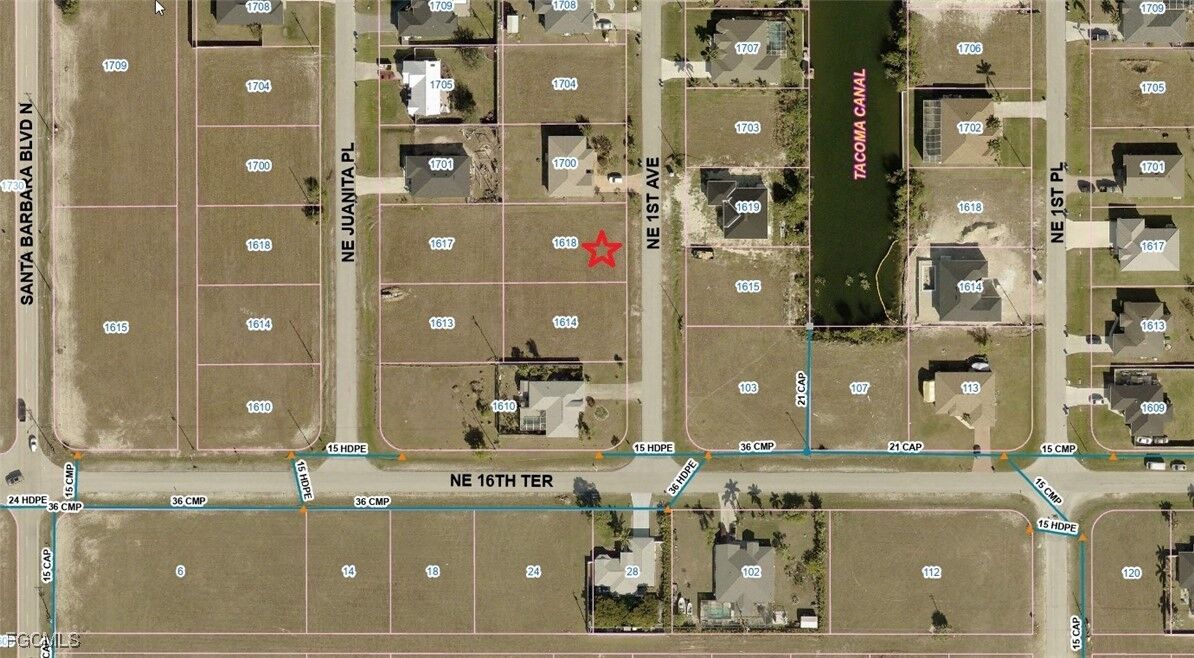 Property Photo:  1618 NE Juanita Place  FL 33909 