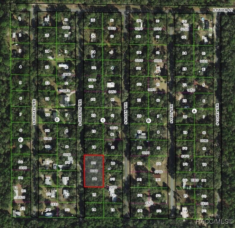 Property Photo: 2501 S Creason Terrace FL 34452