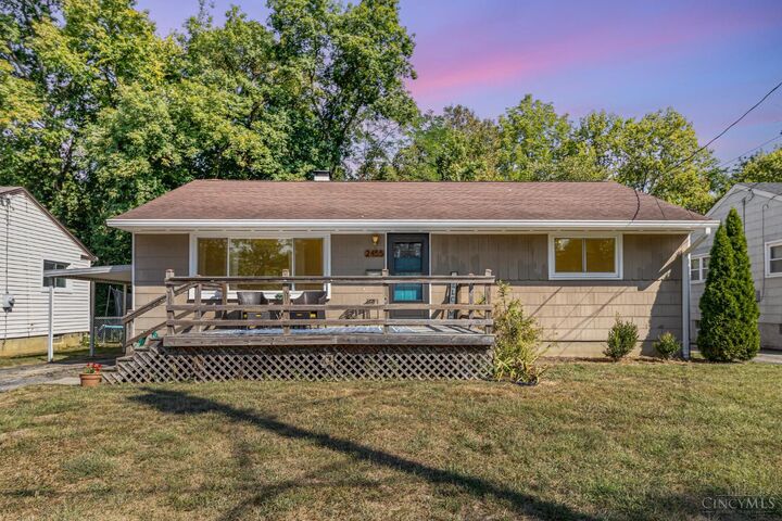 Property Photo: 2455 Rainbow Court OH 45230